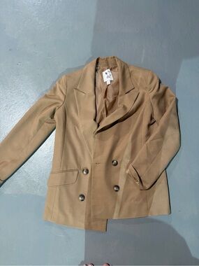 River Island Neutral Beige Blazer